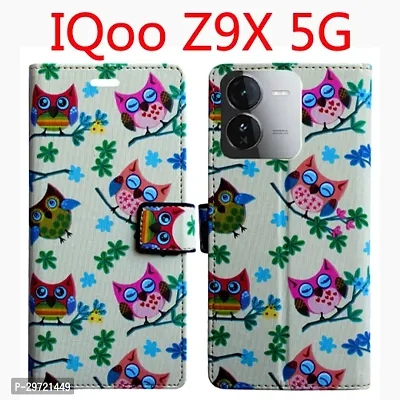 Stylish Flip Cover for Iqoo Z9X 5G