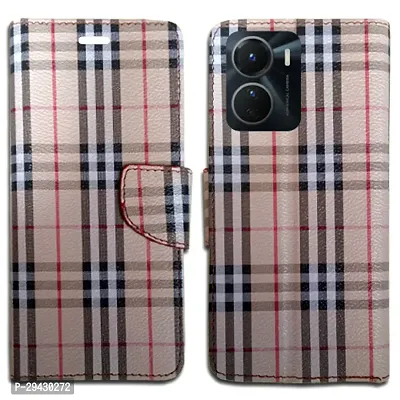 Stylish  Flip Cover for Vivo Y16 4G