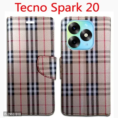 Toklot Flip Cover for Tecno Spark 20-thumb0