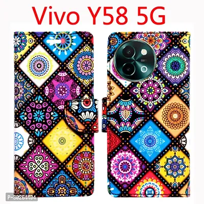 Toklot Flip Cover for Vivo Y58 5G-thumb0