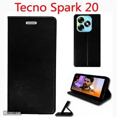 Toklot Flip Cover for Tecno Spark 20-thumb0