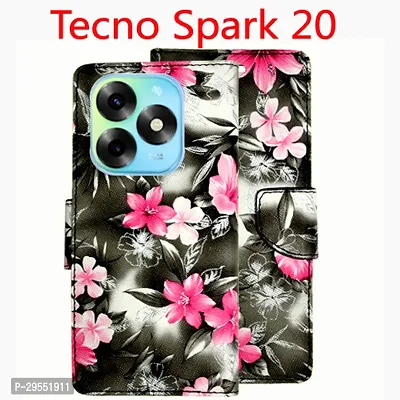 Toklot Flip Cover for Tecno Spark 20-thumb0