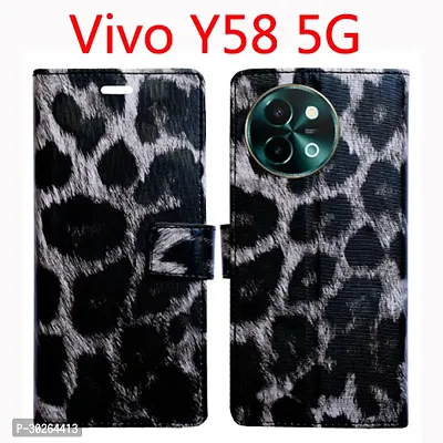 Toklot Flip Cover for Vivo Y58 5G