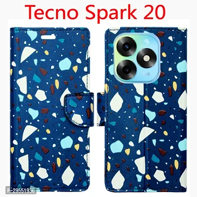 Toklot Flip Cover for Tecno Spark 20-thumb0