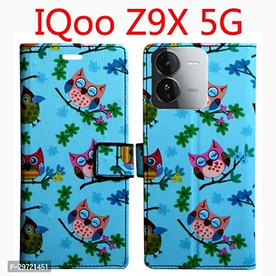 Stylish Flip Cover for Iqoo Z9X 5G