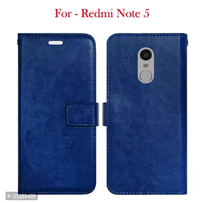 Trendy Mobile Flip Cover For Mi Redmi Note 5-thumb0