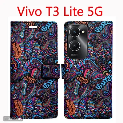 Toklot Flip Cover for Vivo T3 Lite 5G