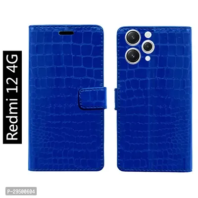 Toklot Flip Cover for Redmi 12 4G