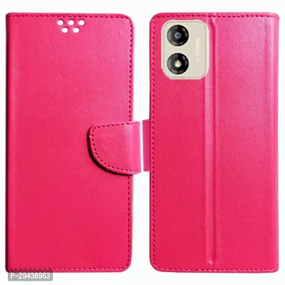 Stylish Flip Cover For Motorola Moto E13