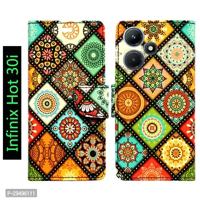 Toklot Flip Cover for  Infinix Hot 30i