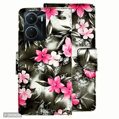 Stylish  Flip Cover for Vivo Y16 4G