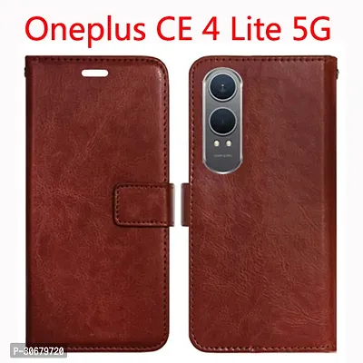 Toklot Flip Cover for OnePLus CE 4 Lite 5G-thumb0