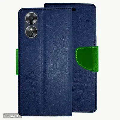 Stylish  Flip Cover for Oppo A17-thumb0