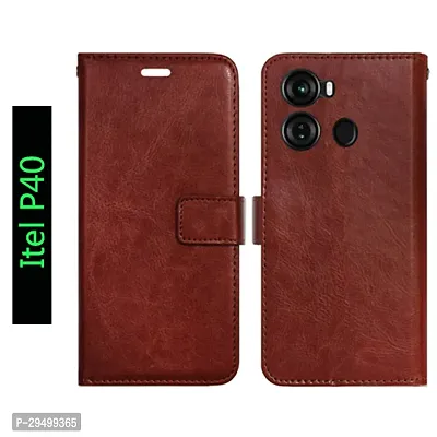 Toklot Flip Cover for Itel P40-thumb0