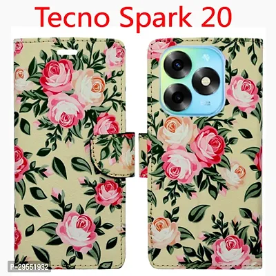 Toklot Flip Cover for Tecno Spark 20-thumb0