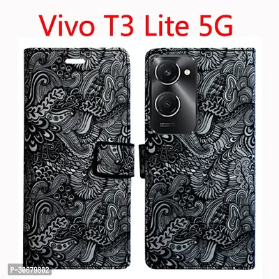 Toklot Flip Cover for Vivo T3 Lite 5G