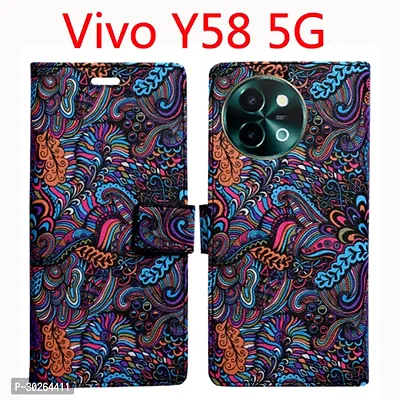 Toklot Flip Cover for Vivo Y58 5G-thumb0