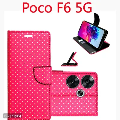 Stylish Flip Cover for Poco F6 5G