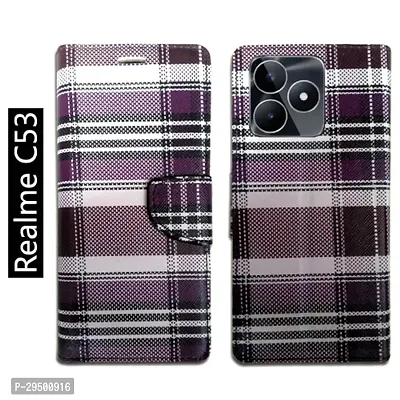 Toklot Flip Cover for Realme C53