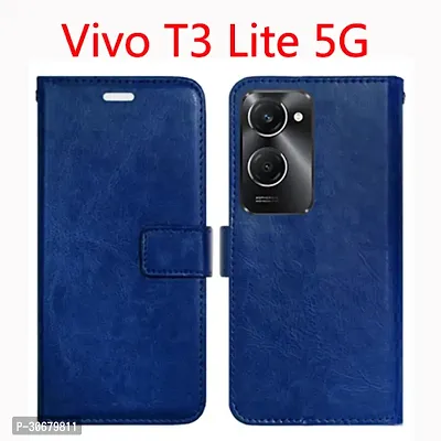 Toklot Flip Cover for Vivo T3 Lite 5G-thumb0