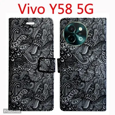 Toklot Flip Cover for Vivo Y58 5G