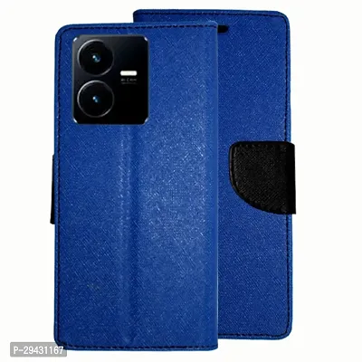 Stylish  Flip Cover for Vivo Y22-thumb0