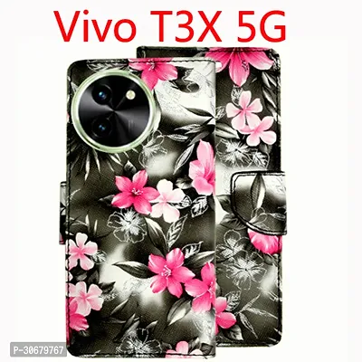 Toklot Flip Cover for Vivo T3X 5G-thumb0