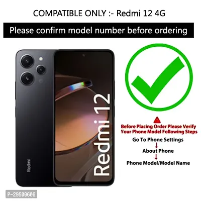 Toklot Flip Cover for Redmi 12 4G-thumb2