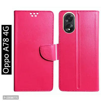 Toklot Flip Cover for Oppo A78 4G