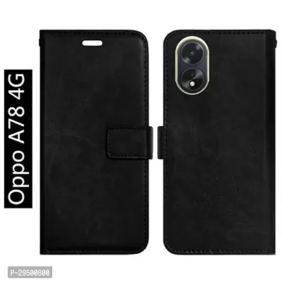 Toklot Flip Cover for Oppo A78 4G