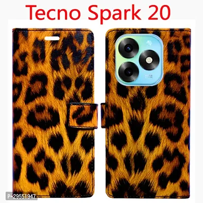 Toklot Flip Cover for Tecno Spark 20