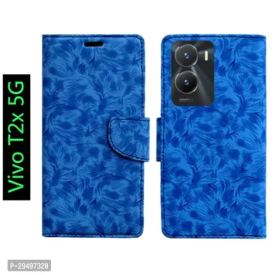 Realgo Flip Cover for Vivo T2x 5G