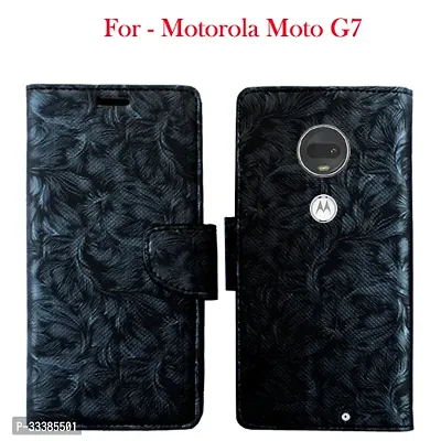 Trendy Mobile Flip Cover For Motorola Moto G7