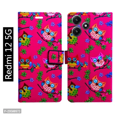 Toklot Flip Cover for Redmi 12 5G