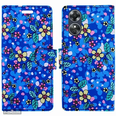 Stylish  Flip Cover for Oppo A17-thumb0