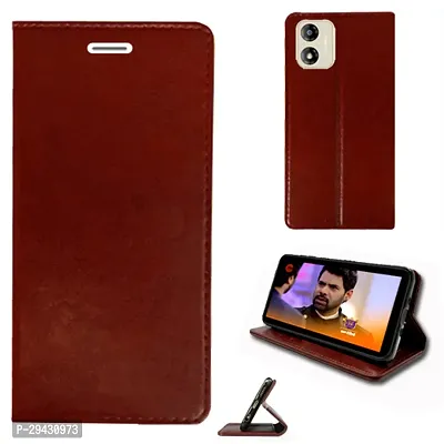 Stylish Flip Cover For Motorola Moto E13