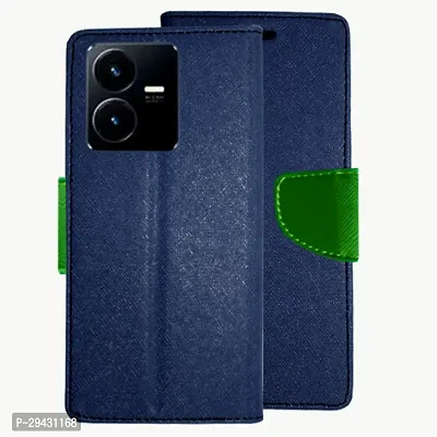 Stylish  Flip Cover for Vivo Y22-thumb0