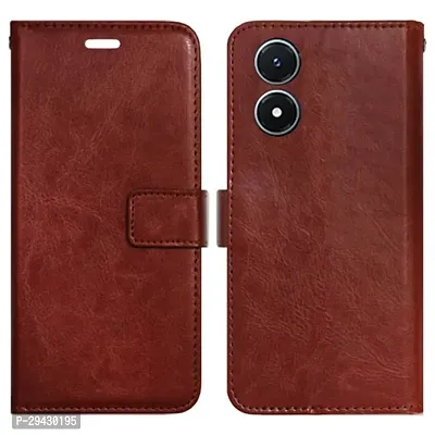 Stylish  Flip Cover for Vivo Y02s