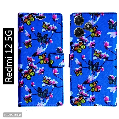 Toklot Flip Cover for Redmi 12 5G