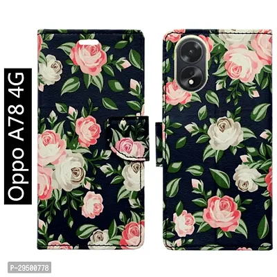 Toklot Flip Cover for Oppo A78 4G