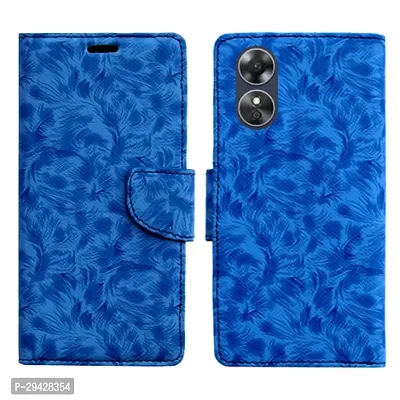 Stylish  Flip Cover for Oppo A17-thumb0