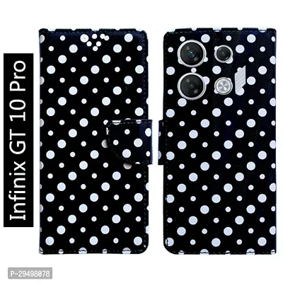 Realgo Flip Cover for Infinix GT 10 Pro