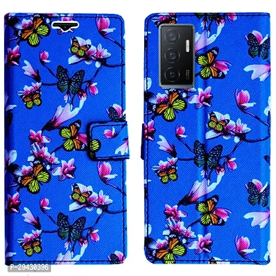 Stylish  Flip Cover for Vivo Y75 4G