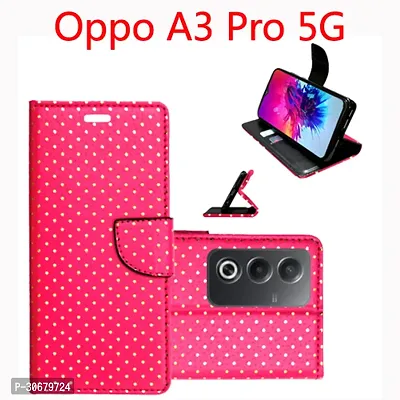 Toklot Flip Cover for Oppo A3 Pro 5G-thumb0