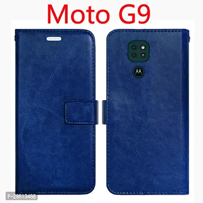 Toklot Flip Cover for Moto G9