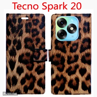 Toklot Flip Cover for Tecno Spark 20