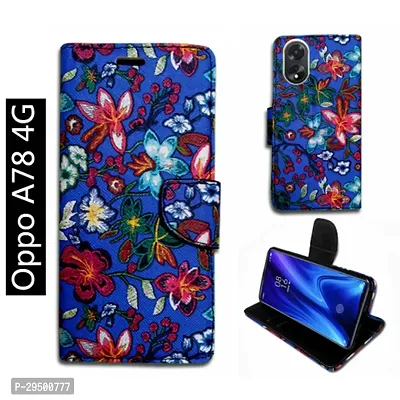 Toklot Flip Cover for Oppo A78 4G