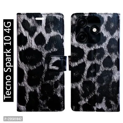 Toklot Flip Cover for Tecno Spark 10 4G