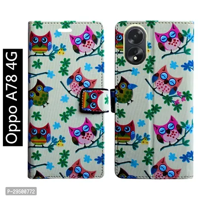 Toklot Flip Cover for Oppo A78 4G-thumb0