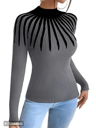 Women's Trendy Sweaters to Wear with Leggings Causal Mock Neck